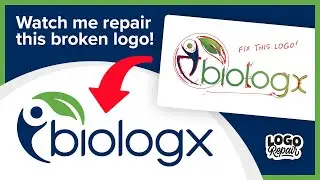 Watch me Redesign a Broken Logo | Learn Logo Design