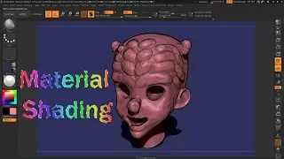 Zbrush 2019 NPR Material Shading