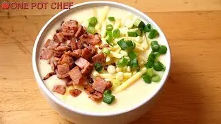 Ultimate Slow Cooker Potato Soup | One Pot Chef