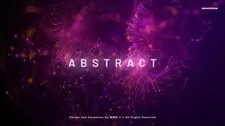 Abstract Particles Titles V2 AFTER EFFECTS Template Videohive 33416177