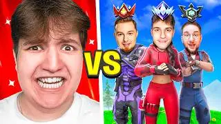 PRO KEBCIO vs 3 YOUTUBERÓW w Fortnite