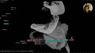 Tooll3 - Emit Points on Mesh experiment