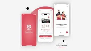 Barber and Beauty Salon Booking Mobile App | IOS and Android | Figma Design