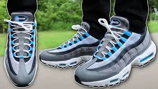 HOW TO LACE NIKE AIR MAX 95s (BEST WAY!)