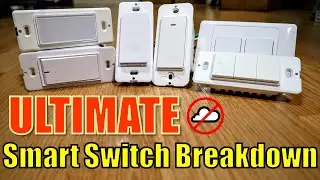 Ultimate ESP8266 Smart Switch Comparison | No Cloud with Tasmota ESPHome