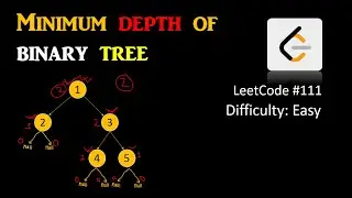 LeetCode 111. Minimum Depth of Binary Tree | Minimum Depth of Binary Tree LeetCode