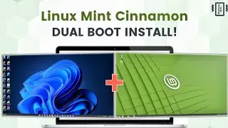 How To Dual boot Linux Mint 20.3 Una "Cinnamon" and Windows 11!