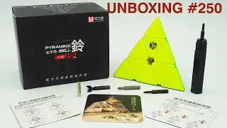 Unboxing №250 QiYi X-Man Bell v2 M Pyraminx