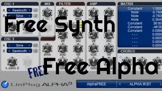 Free Synth - Linplug Free Alpha (No Talking)