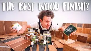 Hundreds of tests to find the best wood finish