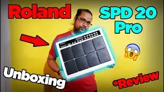 🔥Roland SPD 20 PRO🔥 Unboxing with Review | Best Review All In One Video | By WAVE Artist Studio