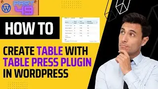 How to Easily Create Tables in WordPress with TablePress Plugin - WordPress Plugins