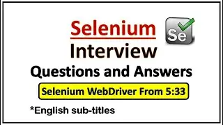 Selenium Interview Questions And Answers for Freshers - Selenium IDE-Selenium RC-Selenium WebDriver