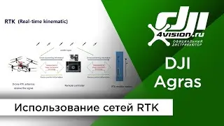 DJI Agras - Использование сетей RTK (на русском)