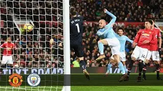 Manchester United Vs Manchester City - 1 : 2 EPL Goals & Highlights ( 10 December 2017 )