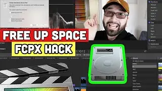 How To Delete Render Files & Clear Up Hard Drive Space - Final Cut Pro X Tutorial