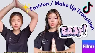 3 EASY Fashion Outfit Make up Tiktok Transition [tell them what's up TRENDING SONG] | FILMR app