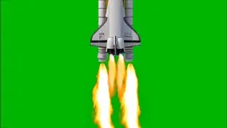 Green Screen Jet Flame Effects / Rocket Flame Effects