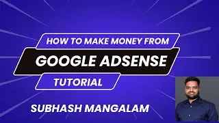 Google Adsense Tutorial 2022 | How To Make Money With Google Adsense For Beginners 2022 ($100 a Day)