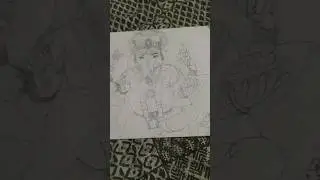 GANESH JI DRAWING|GAMING ARTIST|#drawing #shorts