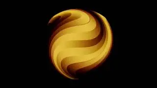 Abstract wave animation