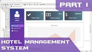 JavaFX Tutorial PART (1/3) - Hotel Management System in Java Netbeans