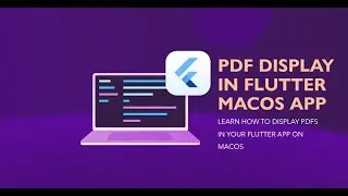 How to display PDF in flutter macOS app