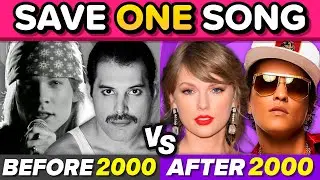 BEFORE 2000 vs AFTER 2000: Save One Song | Music Quiz