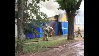Пожар в редакции