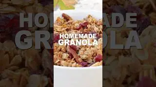 Homemade Granola Recipe #shorts