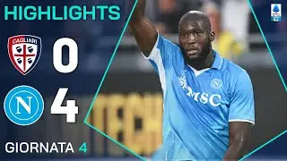 CAGLIARI-NAPOLI 0-4 | HIGHLIGHTS | 4ª GIORNATA | SERIE A ENILIVE 2024/25