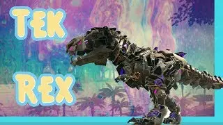 Ark | How to Spawn the Tek Rex w/ Admin Commands | Where to Find them | Color Regions