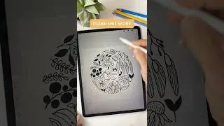 COOL TRICK for removing the BACKGROUND in PROCREATE #procreate #procreatetutorial