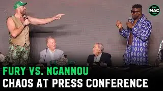 Tyson Fury vs. Francis Ngannou Press Conference: I KNOW you cant punch!