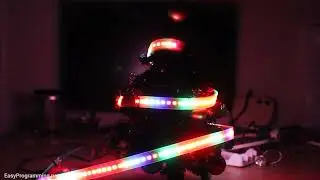 15 Minutes of Christmas Songs Lighting Up My Audio Reactive LEDs