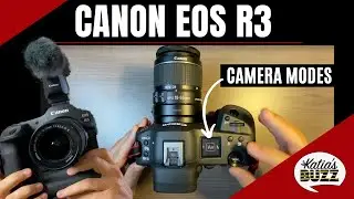 Canon EOS R3 Camera Modes, Aperture, Shutter Speed and ISO Tutorial  🐝