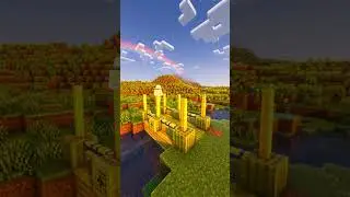 Minecraft: Bamboo Bridge | #shorts