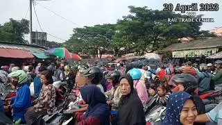 MENJELANG LEBARAN IDUL FITRI 2023. ( RTC_RauTradeCenter ) MACET TOTAL