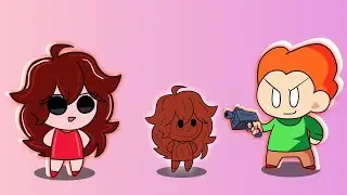 Anime Chibi Fnf vs Log || Friday Night Funkin' Animation || Pico and Girlfriend