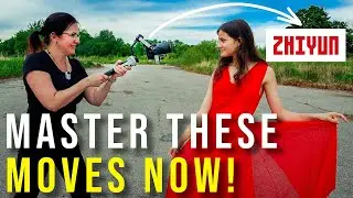 LEARN 5 CREATIVE GIMBAL MOVES for CINEMATIC VIDEO Zhiyun Cinepeer Weebill 3E