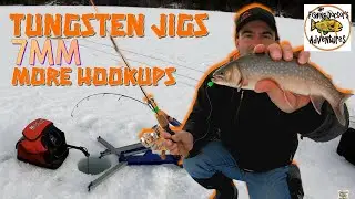Jigging Jaw Jacker Rainbow and Brook Trout Ice Fishing Tips