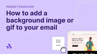 How to add a background image or gif to your email | FAQ