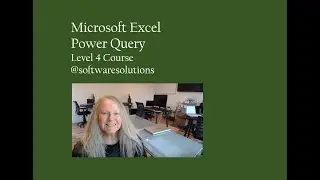 Microsoft Excel and Power Query - Video 10 Reverse, Transpose and Count Rows