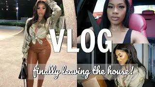 WEEKLY VLOG: FINALLY LEAVING THE HOUSE! LUXURY SHOPPING IN TORONTO, LINK UPS, BOUGHT A HOOKAH + MORE