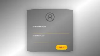 Transparent Login Form using HTML , CSS3 , JavaScript and PHP | STEP BY STEP