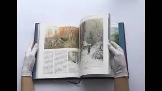 Русская рыбалка и охота. Книга в коллекционном кожаном переплете ручной работы с окрашенным обрезом