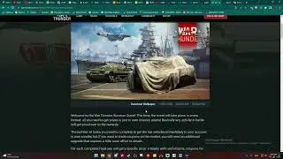 Вар Тандер Летний Квест - Успей забрать премиум бесплатно! / War Thunder SummerQuest - Free Premium!