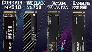 MP510 I WD SN750 BLACK I 970 EVO PLUS I 980 SSD - How much difference?