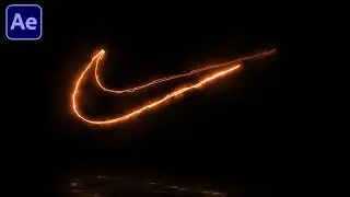 Fire Logo Animation in After Effects | Free Plugin