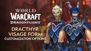 Dracthyr VISAGE Form Customization Options | Dragonflight Alpha